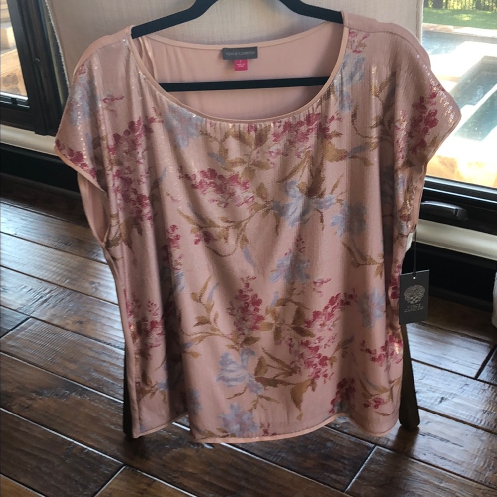 Vince Camuto Sequin T-Shirt